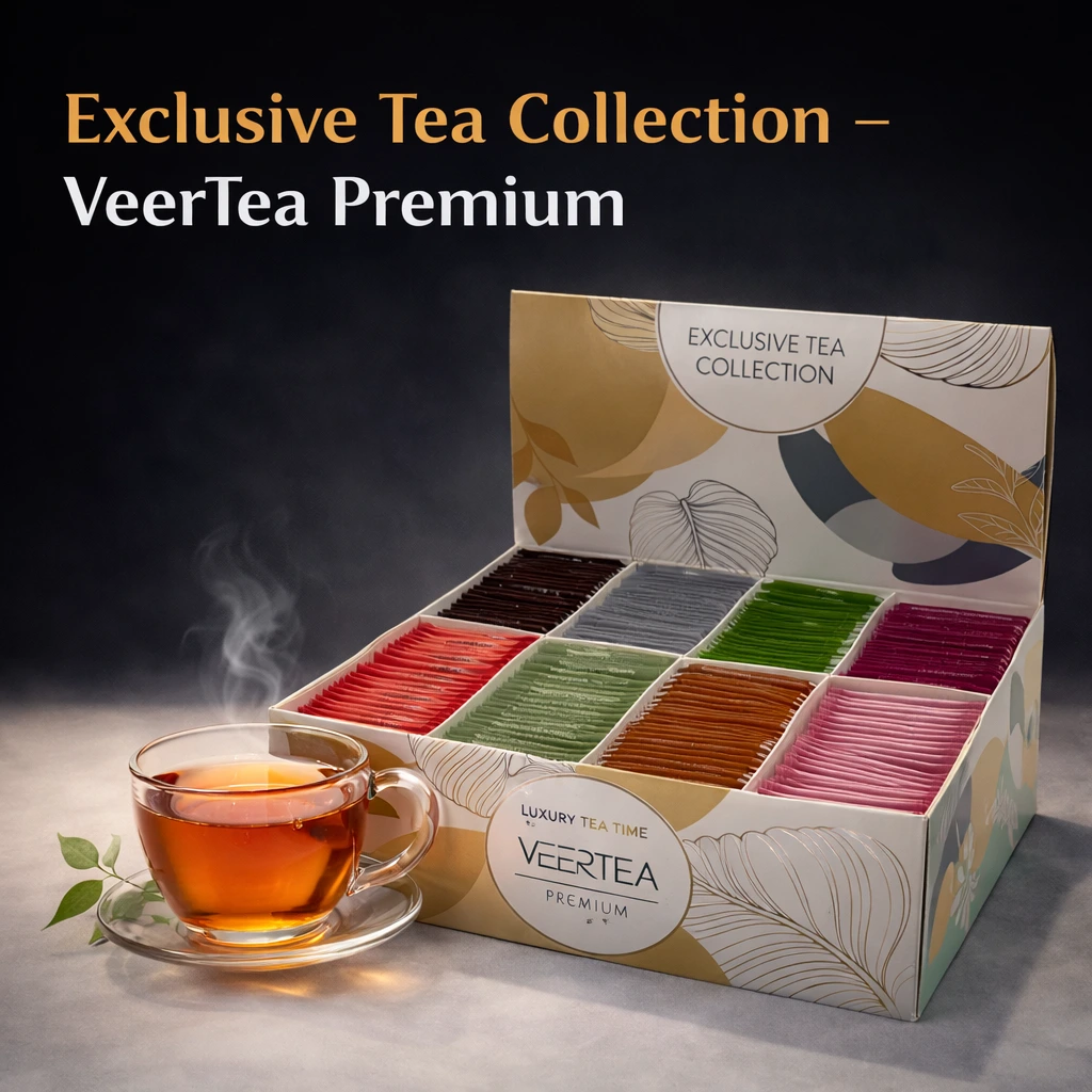 Veertea 8 smaków 200 saszetek wersja złota